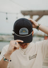 LOGO ROPE HAT - NAVY