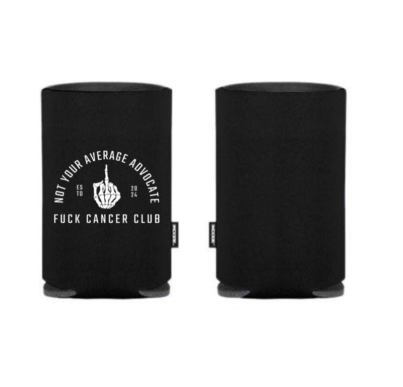 F CANCER CLUB KOOZIE